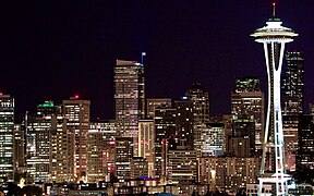 Space Needle de Seattle, de l'Exposition universelle de 1962.