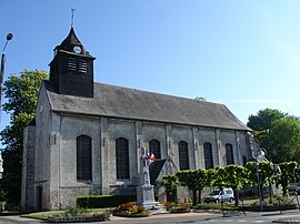The church of Aubigny-en-Artois
