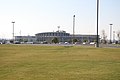 Exterior shot of the domestic terminal