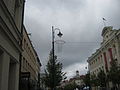 Baskets and balls in Vilnius center