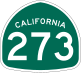 State Route 273 marker