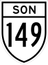 State Highway 149 marker