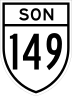 State Highway 149 marker