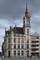 Ancien hôtel des Postes, Place Verte (Ville-Basse) construit en 1907.