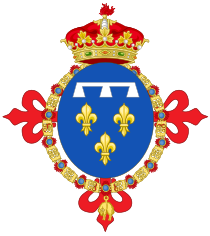 Coat of arms of Prince Antoine in Spain