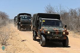 Convoglio di Agrale Marruá AM23 nel nordest brasiliano