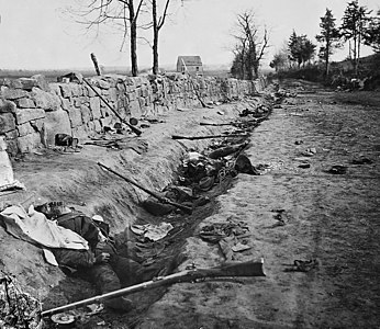 Confederate casualties at Chancellorsville during the American Civil War, by the National Archives and Records Administration (edited by Mfield)