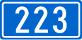 D223 state road shield