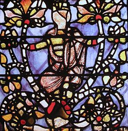 Portion of a Tree of Jesse window, York Minster (late 12th – early 13th c.)
