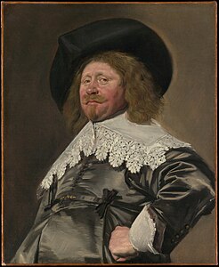 Claes Duyst van Voorhout, by Frans Hals