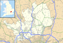 map of Hertfordshire