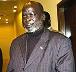 John Garang en août 2004.