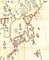 山村才助《華夷一覧圖》(1804, 日本)