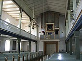 The church organ