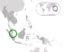Location of Brythain/Sandbox (green)