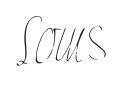 Louis XIII's signature