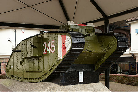 Mark IV female tank, by Peter Trimming