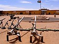 Army weapons parked at the Museum of the People's Liberation Army