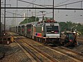 Image 31A NJ Transit train on the Northeast Corridor in Rahway (from New Jersey)
