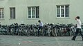 Bicycle parking in Kangwon, 2015