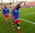 Dominic Oduro als Spieler des US-amerikanischen Clubs FC Dallas im April 2007