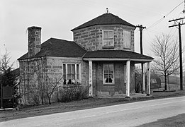 La Petersburg Tollhouse (en) à Addison, en Pennsylvanie.