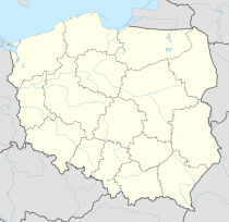 Location of Wrocław, Poland