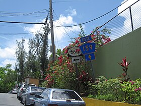 Puerto Rico Highway 159 east in Morovis