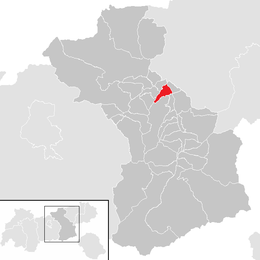 Location in the district