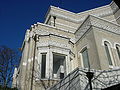 Detail of Priteca's Chevra Bikur Cholim synagogue in Seattle, now the Langston Hughes Performing Art Center