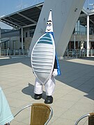 'Spinny', la antigua mascota de Spinnaker Tower.