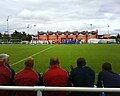 Terrain annexe accueillant les entraînements de l'US Créteil ainsi que quelques matches amicaux d'avant-saison (ici lors du match Créteil-UNFP du 14 juillet 2010).