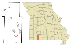 Location of Coney Island, Missouri