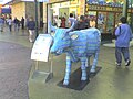 A cow at Revolucion Avenue, from Tijuana CowParade 2008