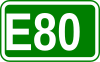 Route européenne 80