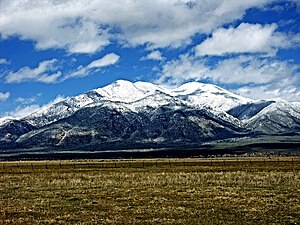 Taos Mountain from El Prado