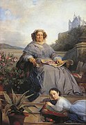 Madame Clicquot Ponsardin와 그녀의 증손녀의 초상화, 1860년~1862년