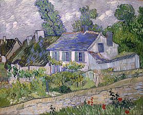Houses at Auvers by Vincent van Gogh, 1890