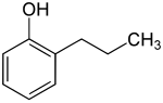 Struktur von 2-Propylphenol