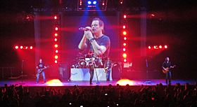 3 Doors Down performing in Laredo, Texas in 2012
