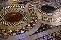 detail of inlaid floor