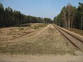 Rheinsberg-Beerenbusch, Bahngleise zum KKW