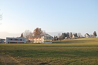 Homes on the edge of Biberist