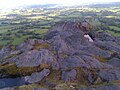 View of the Cheshire Plain from the top of the Cloud