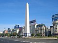 Avenida 9 de Julio and the obelisk