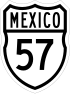 Federal Highway 57 shield