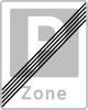 E69.3: End of zone with parking