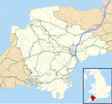 EGTU is located in Devon