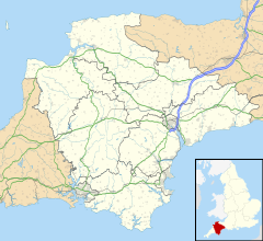 Bolham is located in Devon
