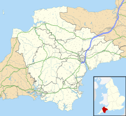 RAF Harrowbeer is located in Devon